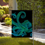 Watercolor Octopus Print House Flag
