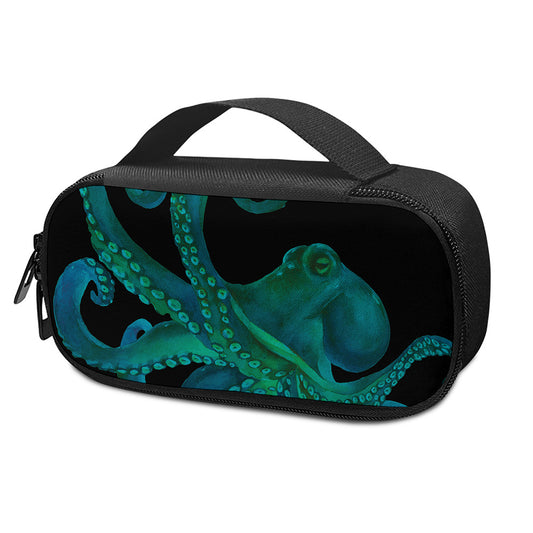 Watercolor Octopus Print Insulin Cooler Travel Case