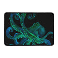 Watercolor Octopus Print Kitchen Mat