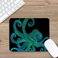 Watercolor Octopus Print Mouse Pad