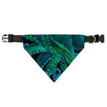 Watercolor Octopus Print Over The Collar Dog Bandana