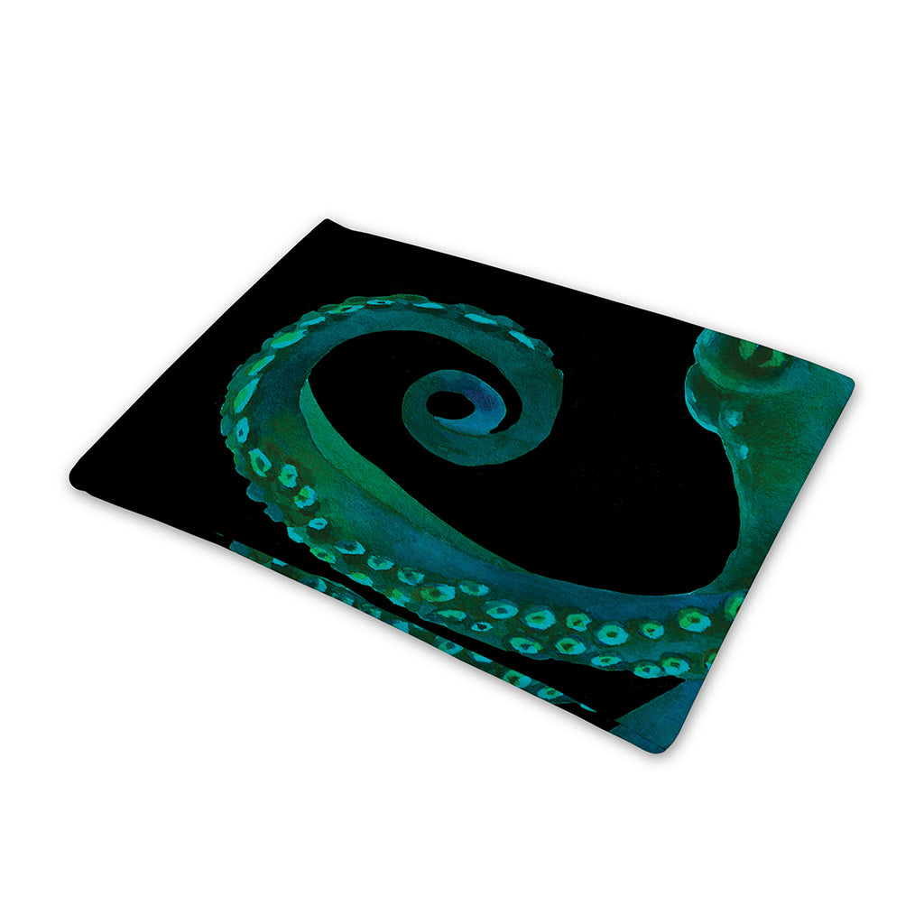 Watercolor Octopus Print Pet Cooling Mat Cover