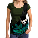 Watercolor Octopus Print Pet Sling Carrier