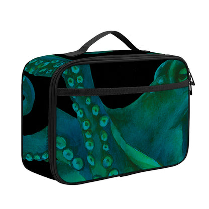 Watercolor Octopus Print Portable Lunch Bag