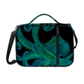 Watercolor Octopus Print Shoulder Strap Bible Bag