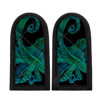Watercolor Octopus Print Skillet Handle Cover
