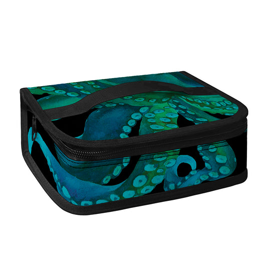 Watercolor Octopus Print Small Lunch Bag