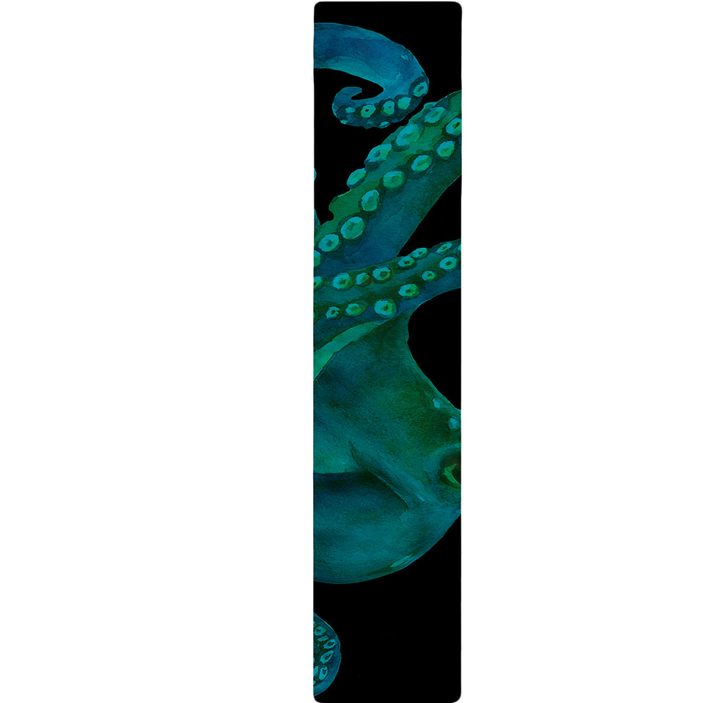 Watercolor Octopus Print Table Runner