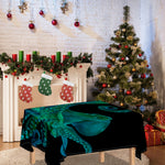 Watercolor Octopus Print Tablecloth