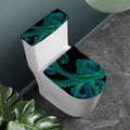 Watercolor Octopus Print Toilet Lid And Tank Cover Set