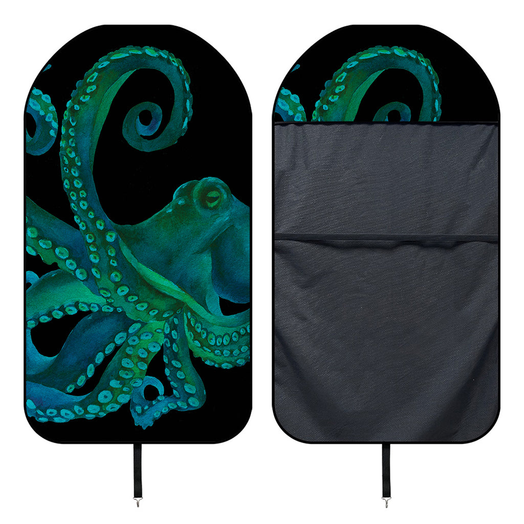 Watercolor Octopus Print Waterproof Car Seat Cover