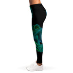 Watercolor Octopus Print Women's Leggings