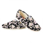 Watercolor Orchid Flower Pattern Print Casual Shoes