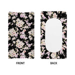 Watercolor Orchid Flower Pattern Print Changing Pad Cover
