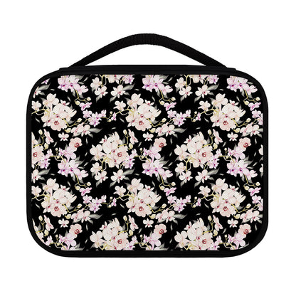 Watercolor Orchid Flower Pattern Print Classic Bible Case