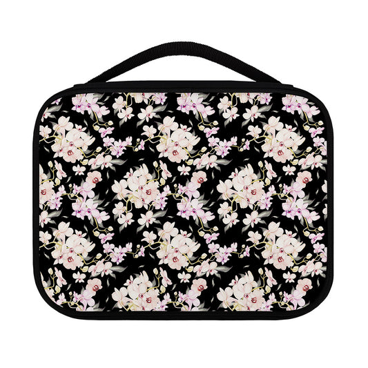 Watercolor Orchid Flower Pattern Print Classic Bible Case