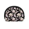 Watercolor Orchid Flower Pattern Print Coin Purse