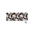 Watercolor Orchid Flower Pattern Print Extended Mouse Pad