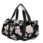 Watercolor Orchid Flower Pattern Print Gym Bag