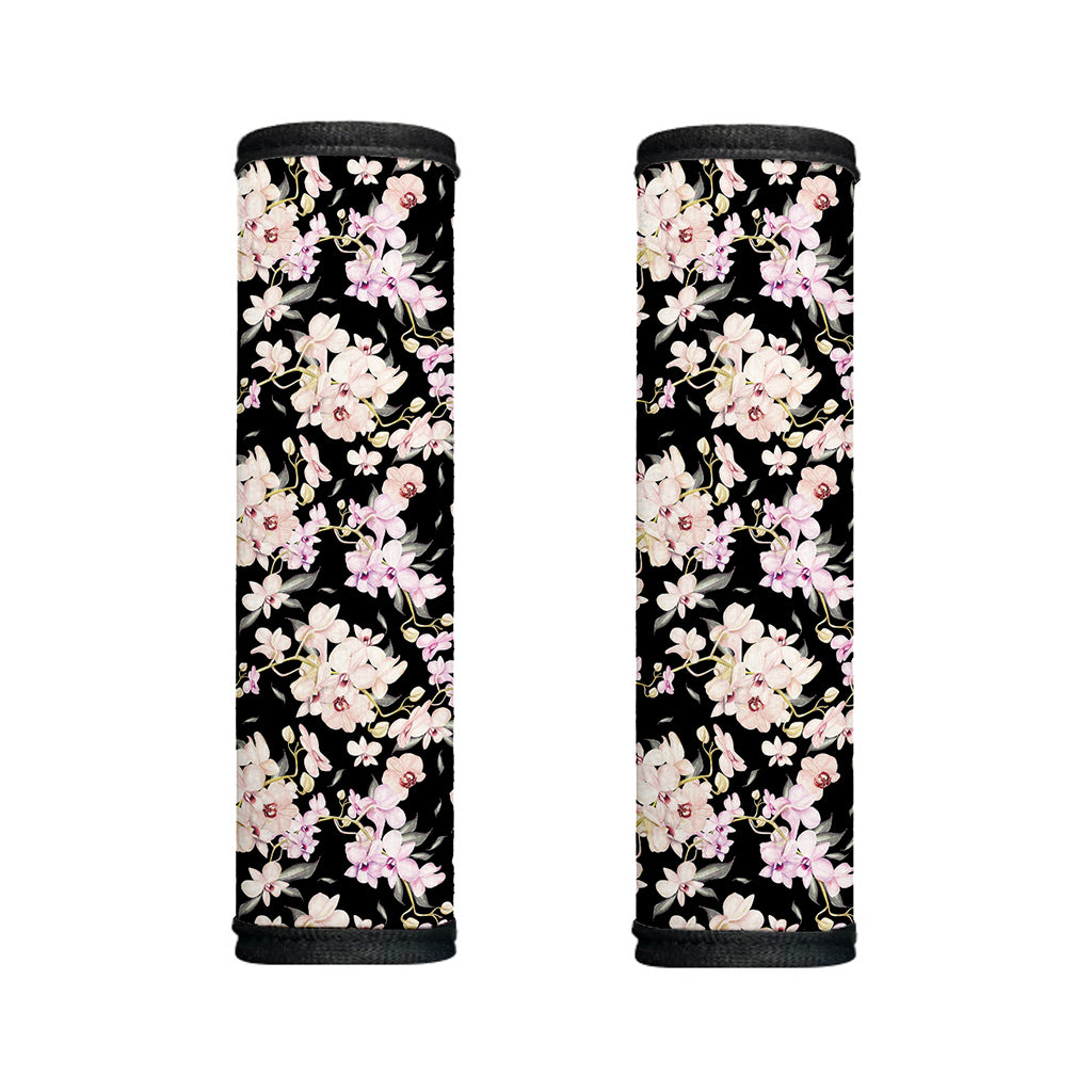 Watercolor Orchid Flower Pattern Print Handle Covers