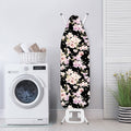 Watercolor Orchid Flower Pattern Print Ironing Board Cover
