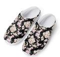 Watercolor Orchid Flower Pattern Print Mesh Casual Shoes