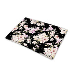 Watercolor Orchid Flower Pattern Print Pet Cooling Mat Cover