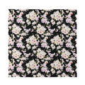 Watercolor Orchid Flower Pattern Print Silk Bandana