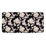 Watercolor Orchid Flower Pattern Print Towel