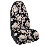 Watercolor Orchid Flower Pattern Print Waterproof Car Seat Cover