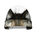 Watercolor Painting Wolf Print Beanie