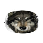 Watercolor Painting Wolf Print Car Side Mirror Covers