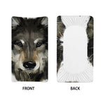 Watercolor Painting Wolf Print Changing Pad Cover