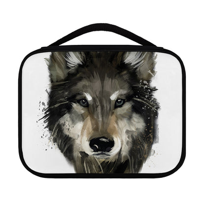 Watercolor Painting Wolf Print Classic Bible Case