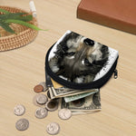 Watercolor Painting Wolf Print Coin Purse