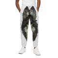 Watercolor Painting Wolf Print Cotton Sweatpants