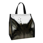Watercolor Painting Wolf Print Insulated Lunch Tote