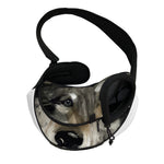 Watercolor Painting Wolf Print Pet Sling Carrier