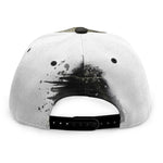 Watercolor Painting Wolf Print Snapback Cap