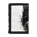 Watercolor Painting Wolf Print Trifold Wallet