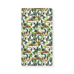 Watercolor Panda Bear Pattern Print Baby Crib Sheet