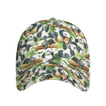 Watercolor Panda Bear Pattern Print Baseball Cap