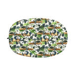 Watercolor Panda Bear Pattern Print Car Side Mirror Covers