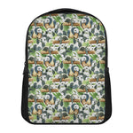 Watercolor Panda Bear Pattern Print Casual Backpack