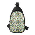 Watercolor Panda Bear Pattern Print Sling Bag