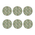 Watercolor Panda Bear Pattern Print Coaster Set
