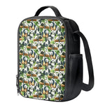 Watercolor Panda Bear Pattern Print Crossbody Lunch Bag
