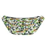 Watercolor Panda Bear Pattern Print Fanny Pack