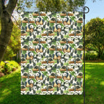 Watercolor Panda Bear Pattern Print Garden Flag