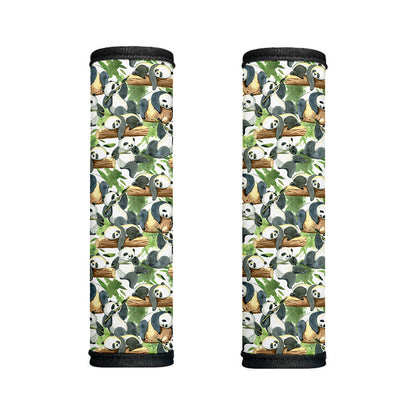 Watercolor Panda Bear Pattern Print Handle Covers